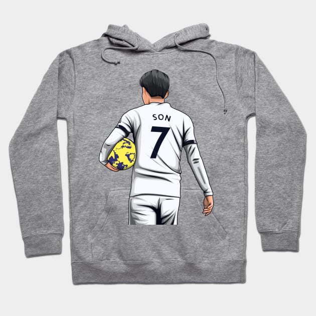 Son Heung-Min Hoodie by Aldduardo